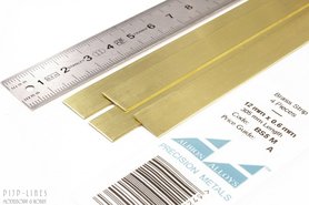 Messing Strip 12 mm x 0,6 mm