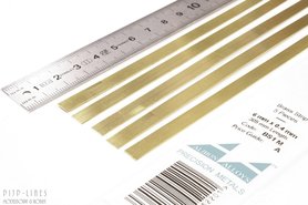 Messing Strip 6 mm x 0,4 mm