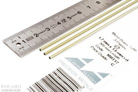 Micro Messing buis. 1.7mm x 0.1mm x 1.5mm