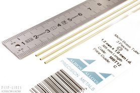 Micro Messing buis. 1.2mm x 0.1mm x 1.0mm