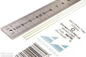 Micro Messing buis. 0.6mm x 0.1mm x 0.4mm