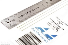 Micro Messing buis. 0.5mm x 0.1mm x 0.3mm