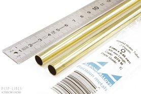 Messing buis 9.0mm x 0.45mm x 8.1mm Messing buis 9.0mm x 0.45mm x 8.1mm
