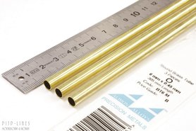 Messing buis 6.0mm x 0.45mm x 5.1mm Messing buis 6.0mm x 0.45mm x 5.1mm