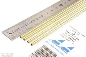 Messing buis. 3.0mm x 0.45mm x 2.1mm Messing buis. 3.0mm x 0.45mm x 2.1mm