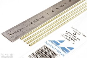 Messing buis. 2.0mm x 0.45mm x 1.1mm Messing buis. 2.0mm x 0.45mm x 1.1mm