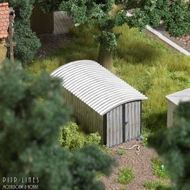 Garage uit golfplaat