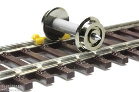 DC wiel met weerstand Ø 9mm