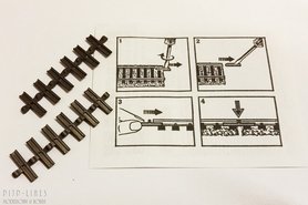 Isolatie raillassen 12 stuks