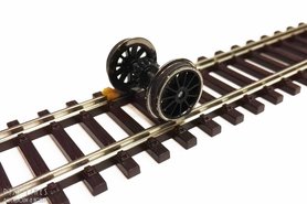 NS 1200 DC Spaakwiel met tandwiel met antislipband