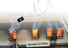 LED flikkerlicht voor vuureffect