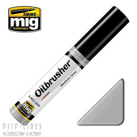 MIG Oilbrusher Mig Gimenez Medium Grey 