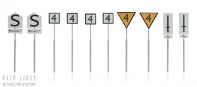 NS Borden Emplacementborden 10 stuks