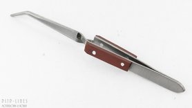 Klem pincet met hoek