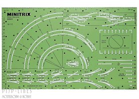 MINITRIX Railplansjabloon