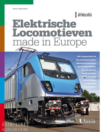 Boek Elektrische Locomotieven – Made in Europe Simon Wijnakker